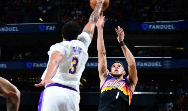 Suns ‘queman’ a los campeones Lakers