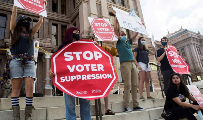 Frenan demócratas polémica ley electoral en Texas Frenan demócratas polémica ley electoral en Texas
