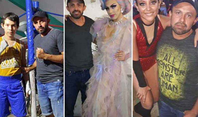 Papá muestra foto de sus hijos y se hace viral por apoyar el talento de cada uno