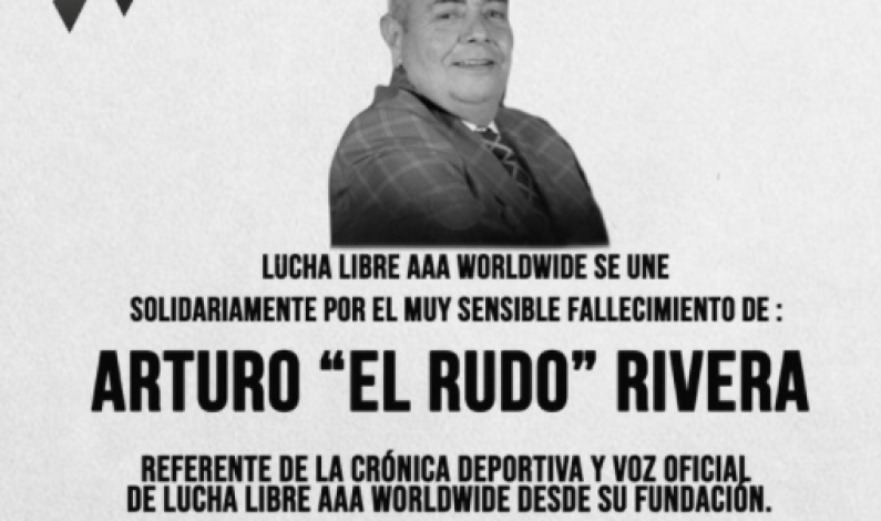 Muere Arturo ‘El Rudo’ Rivera, icónico narrador de lucha libre