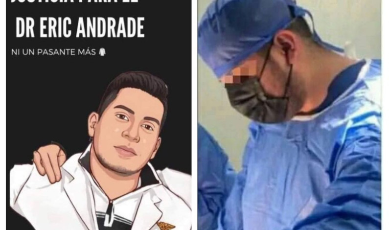 Tras asesinato de Eric Andrade, Ssa descarta eliminar las pasantías de médicos