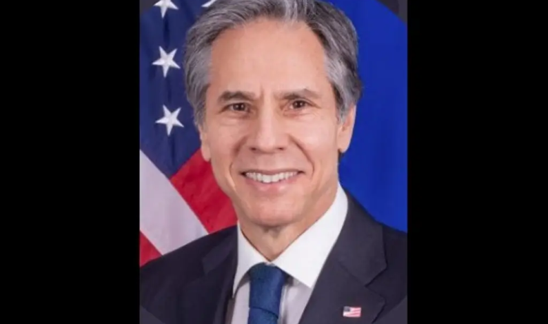 Llega el secretario de Estado de EU, Antony Blinken, a México Llega el secretario de Estado de EU, Antony Blinken, a México