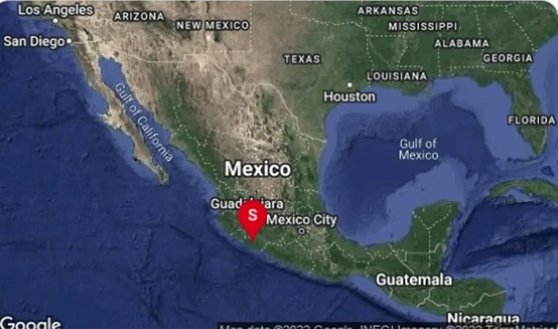 Sismo de magnitud 5 en Coalcoman, Michoacán la mañana de este jueves