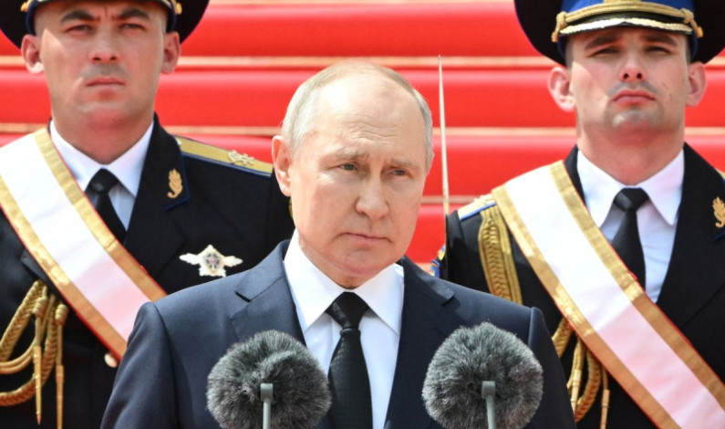 Putin agradece a soldados que impidieron una ‘guerra civil’ en Rusia con Grupo Wagner Putin agradece a soldados que impidieron una ‘guerra civil’ en Rusia con Grupo Wagner