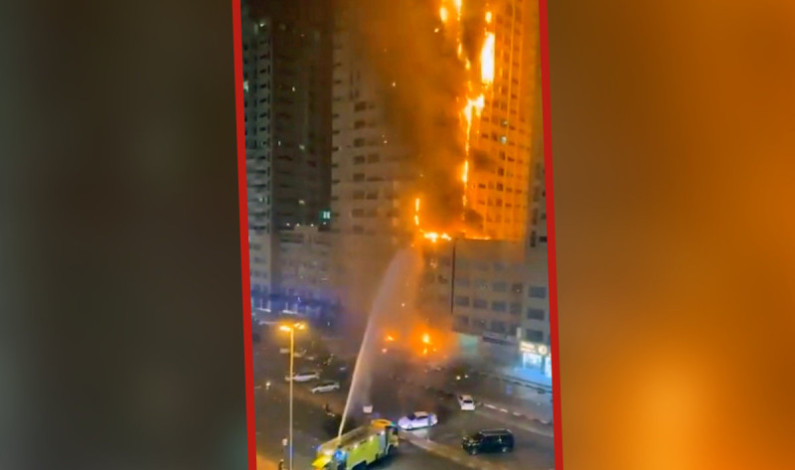 Se incendia edificio residencial en Emiratos Árabes Unidos; no hay heridos Se incendia edificio residencial en Emiratos Árabes Unidos; no hay heridos
