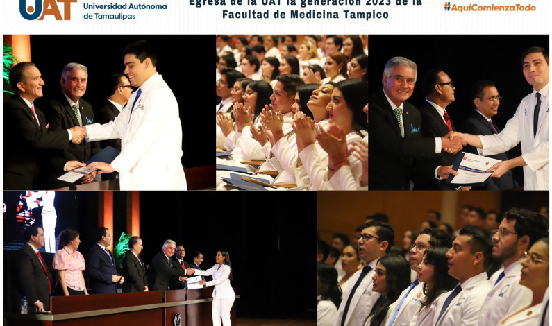 Egresa de la UAT la generación 2023 de la Facultad de Medicina Tampico Egresa de la UAT la generación 2023 de la Facultad de Medicina Tampico