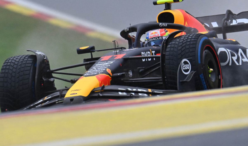 ‘Checo’ Pérez retoma el camino; tercero en calificación en Bélgica ‘Checo’ Pérez retoma el camino; tercero en calificación en Bélgica