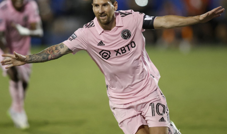 Messi evita eliminación de Inter Miami en Leagues Cup con golazo de tiro libre Messi evita eliminación de Inter Miami en Leagues Cup con golazo de tiro libre