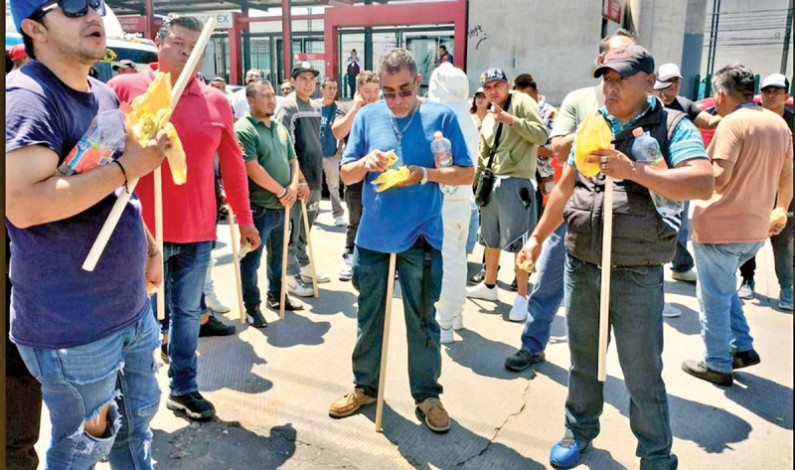 Choferes arman un grupo autodefensa; descartan hacer justicia por propia mano Choferes arman un grupo autodefensa; descartan hacer justicia por propia mano