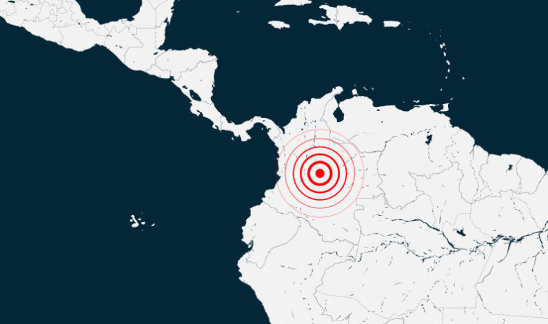 Sismo de magnitud 6.1 sacude el centro de Colombia; se percibe en Bogotá