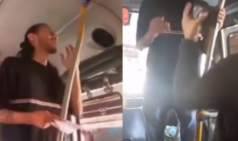 Ladrón es la burla de pasajeros de camión por no saber cómo robar; «es mi primer día» Ladrón es la burla de pasajeros de camión por no saber cómo robar; «es mi primer día»