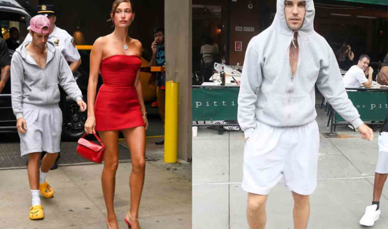 Justin Bieber es blanco de críticas tras llegar fachoso a evento de su esposa Justin Bieber es blanco de críticas tras llegar fachoso a evento de su esposa