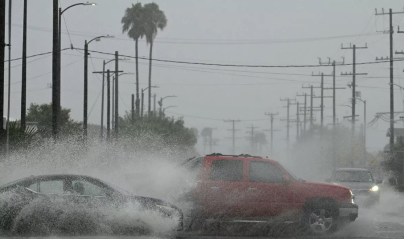 Hilary azota con fuertes lluvias al norte de México y al sur de California Hilary azota con fuertes lluvias al norte de México y al sur de California
