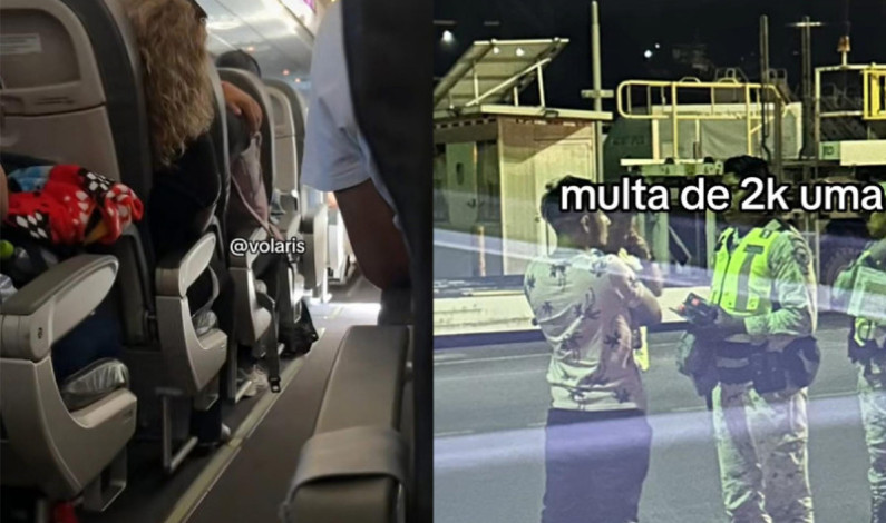 ¡Solo en México! Hombre prende cigarro en pleno vuelo y todo acabó mal ¡Solo en México! Hombre prende cigarro en pleno vuelo y todo acabó mal