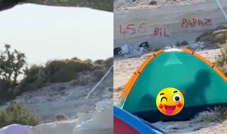 Pareja no se aguanta las ganas y se avienta un rapidín en la playa Pareja no se aguanta las ganas y se avienta un rapidín en la playa