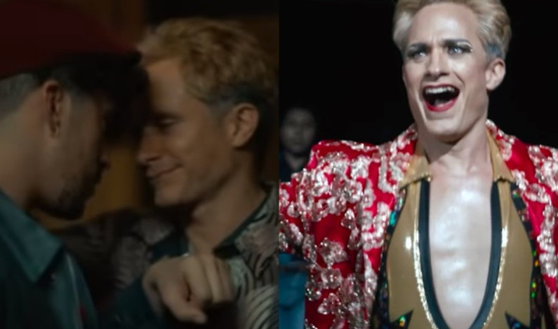 Revelan beso entre Bad Bunny y Gael García Bernal para la película ‘Cassandro’ Revelan beso entre Bad Bunny y Gael García Bernal para la película ‘Cassandro’