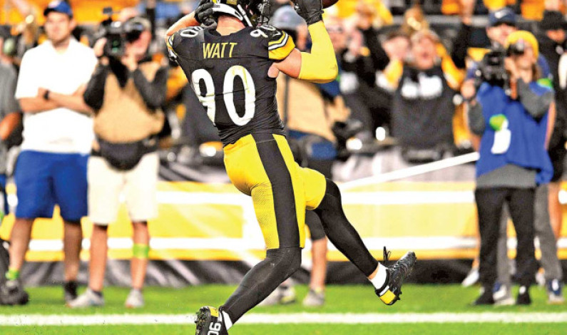 Cortina ofensiva: Steelers mantiene hegemonía sobre Browns Cortina ofensiva: Steelers mantiene hegemonía sobre Browns