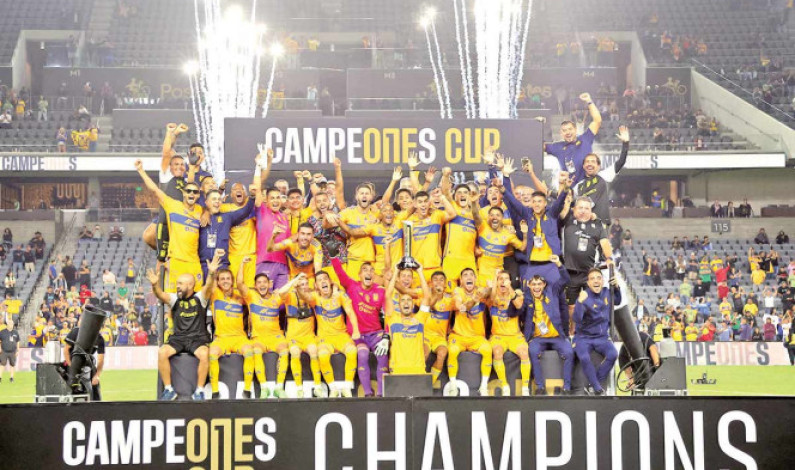 Tigres coleccionan títulos: ganan la campeones Cup Tigres coleccionan títulos: ganan la campeones Cup