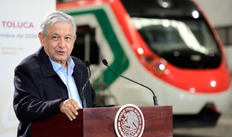 AMLO inaugura Tren Interurbano México-Toluca