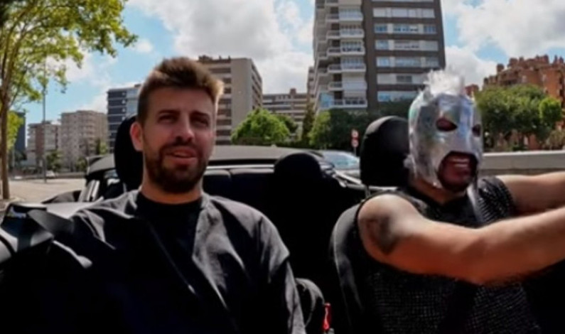 Piqué vive incómodo momento con El Escorpión Dorado por canción de Shakira; «déjalo así» Piqué vive incómodo momento con El Escorpión Dorado por canción de Shakira; «déjalo así»