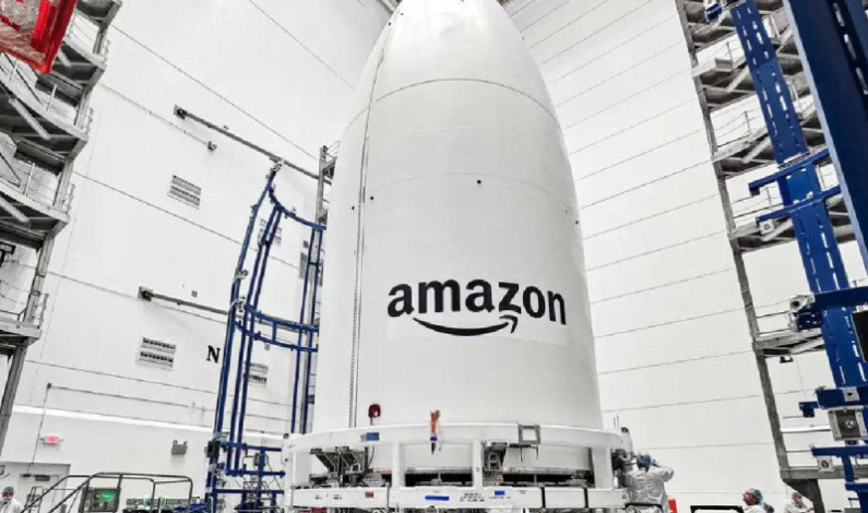 Amazon lanza sus primeros satélites para proveer Internet; competirá con SpaceX