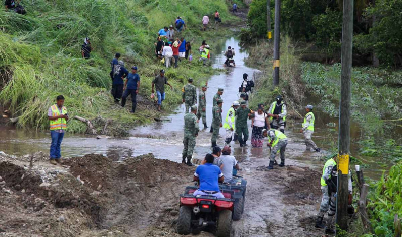 Tras paso de Max emiten declaratoria de emergencia en cuatro municipios de Guerrero