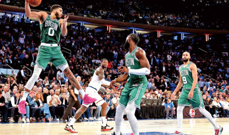 Triunfo de visita: Celtics inicia fuerte Triunfo de visita: Celtics inicia fuerte