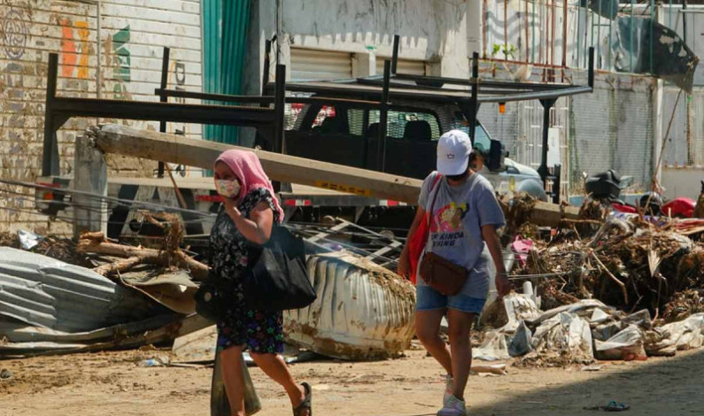 Aumenta a 46 cifra de muertos en Guerrero por ‘Otis’; 58 personas siguen desaparecidas