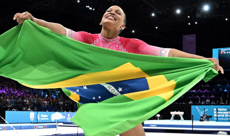 Rebeca Andrade, carta fuerte de Brasil en Panamericanos 2023 Rebeca Andrade, carta fuerte de Brasil en Panamericanos 2023