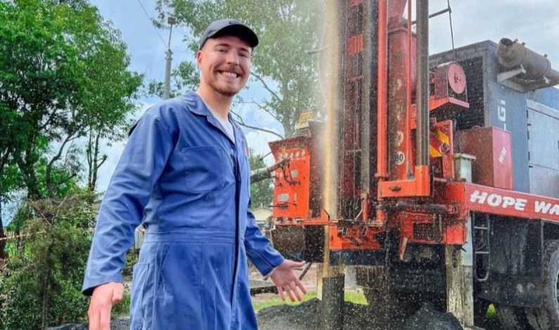 MrBeast construye 100 pozos en África… y compite en caridad contra Bill Gates MrBeast construye 100 pozos en África… y compite en caridad contra Bill Gates