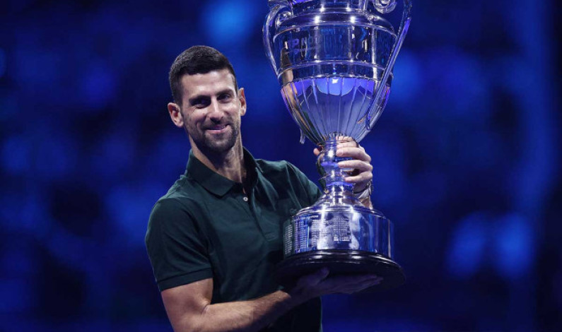 Novak Djokovic llegará a 2024 como el mejor del mundo Novak Djokovic llegará a 2024 como el mejor del mundo