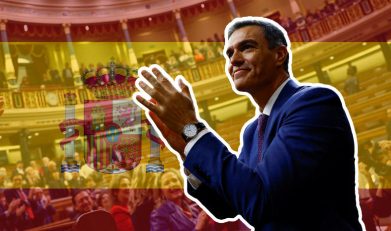 Pedro Sánchez es investido como presidente del gobierno de España