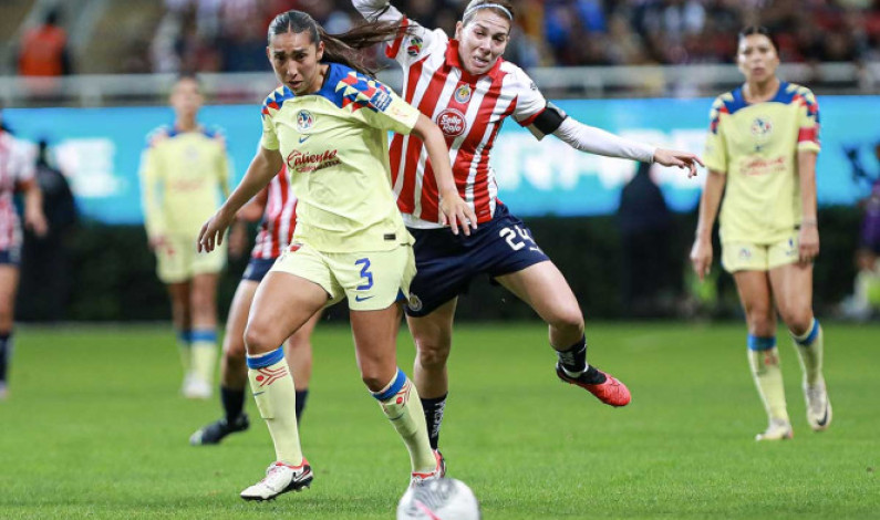 ¡Superclásico Femenil! América y Chivas igualan en Semifinal de ida