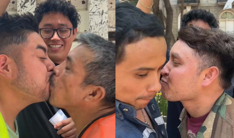 Albañiles se pierden el asco, se besan por mil pesos y rompen TikTok Albañiles se pierden el asco, se besan por mil pesos y rompen TikTok