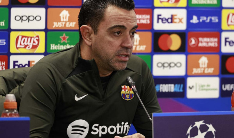 Xavi hace un llamado a la afición del Barcelona en Champions Xavi hace un llamado a la afición del Barcelona en Champions
