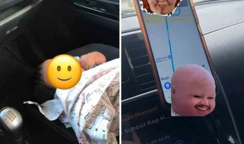 Mamá envía solo a su bebé en taxi para no ver a su expareja