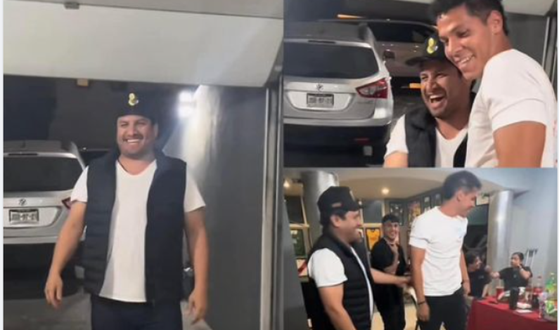 JULION ÁLVAREZ SE “CUELA” A UNA FIESTA PORQUE NO LO DEJABAN DORMIR JULION ÁLVAREZ SE “CUELA” A UNA FIESTA PORQUE NO LO DEJABAN DORMIR