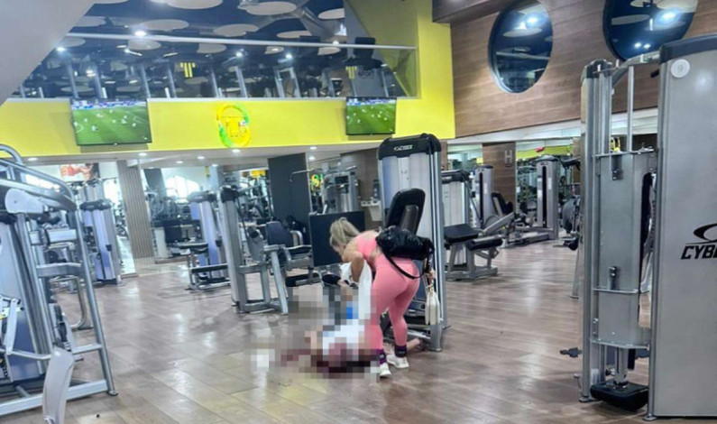 Reportan asesinato de una persona en un gym en Puerto Cancún y balacera Reportan asesinato de una persona en un gym en Puerto Cancún y balacera