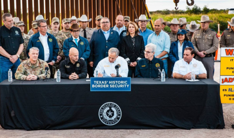 Abbott firma ley que permite a Texas detener y expulsar migrantes a México Abbott firma ley que permite a Texas detener y expulsar migrantes a México