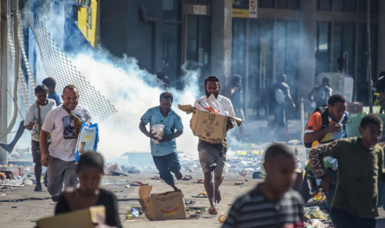 Papúa Nueva Guinea declara estado de emergencia tras violentas protestas; hay 15 muertos Papúa Nueva Guinea declara estado de emergencia tras violentas protestas; hay 15 muertos