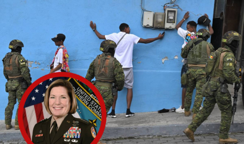 EU envía altos cargos militares a Ecuador para ayudar en su lucha contra el crimen EU envía altos cargos militares a Ecuador para ayudar en su lucha contra el crimen