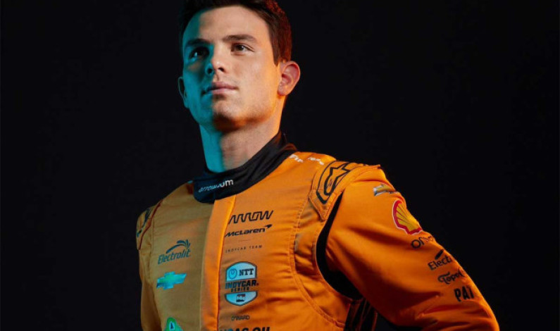 Mexicano Pato O’Ward luce el nuevo ‘look’ de McLaren