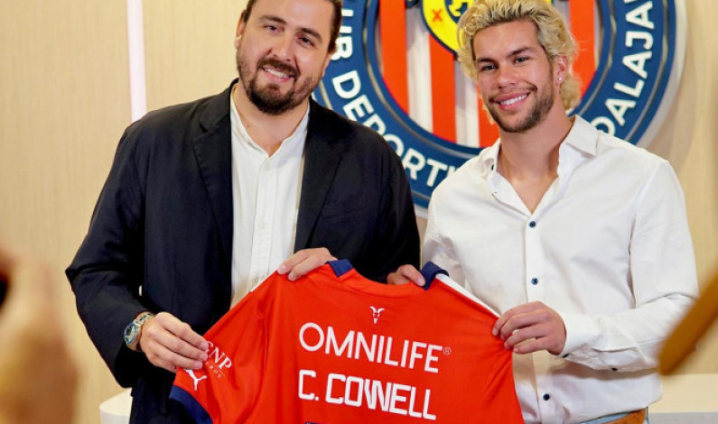 Chivas hace oficial fichaje de Cade Cowell para Clausura 2024