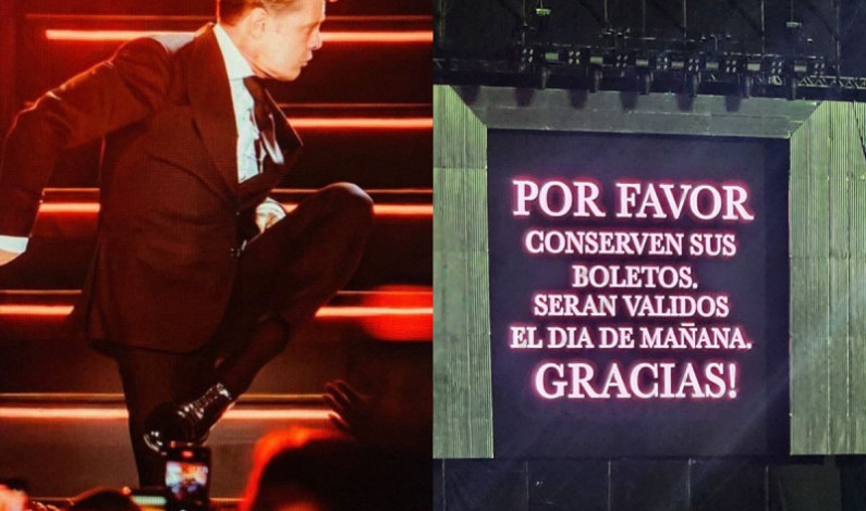 Tras un retraso de 2 horas Luis Miguel pospone su primer concierto de 2024 ¿qué pasó? Tras un retraso de 2 horas Luis Miguel pospone su primer concierto de 2024 ¿qué pasó?
