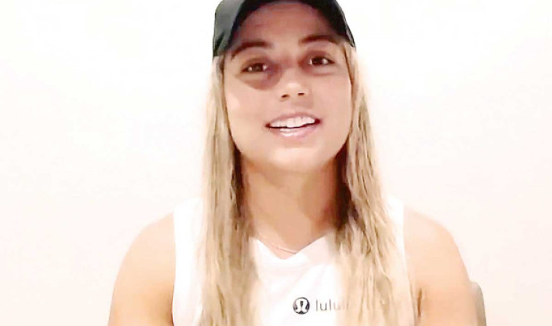 Renata Zarazúa, con la mente en París 2024 Renata Zarazúa, con la mente en París 2024