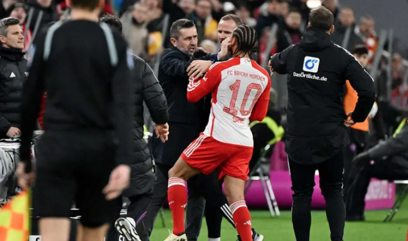 Le dan su castigo a técnico por manotazo a Leroy Sané