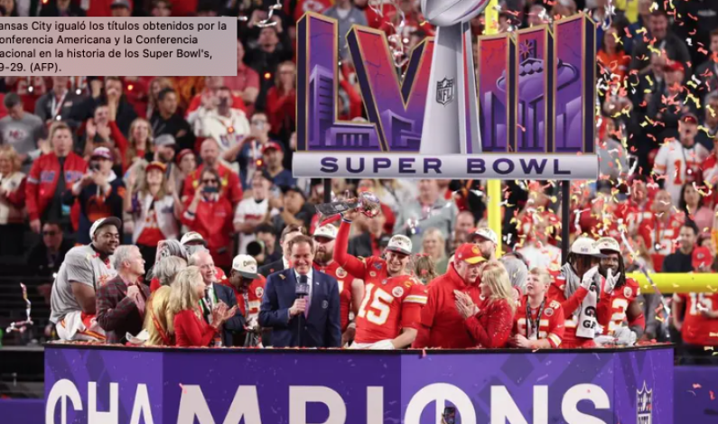 ¡Kansas City se corona de manera agónica en histórico Super Bowl LVIII!