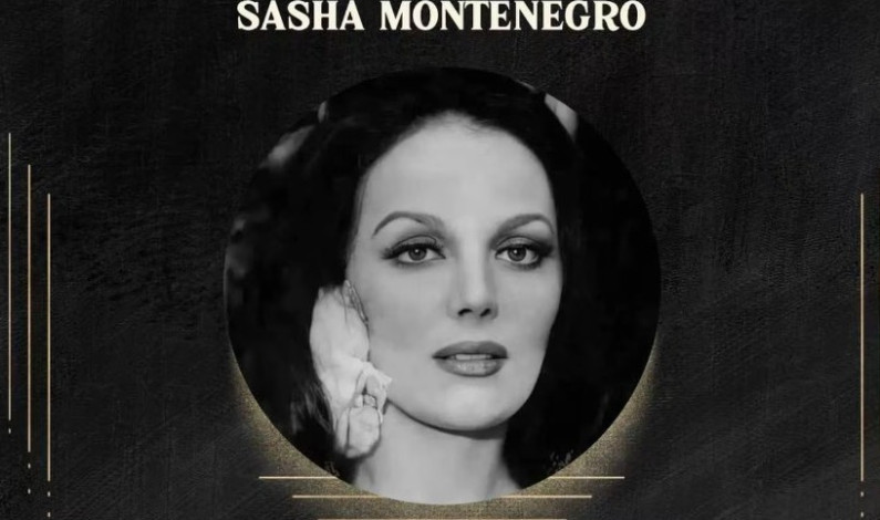Muere Sasha Montenegro: “Que vuele muy alto esta hermosa mujer” Muere Sasha Montenegro: “Que vuele muy alto esta hermosa mujer”