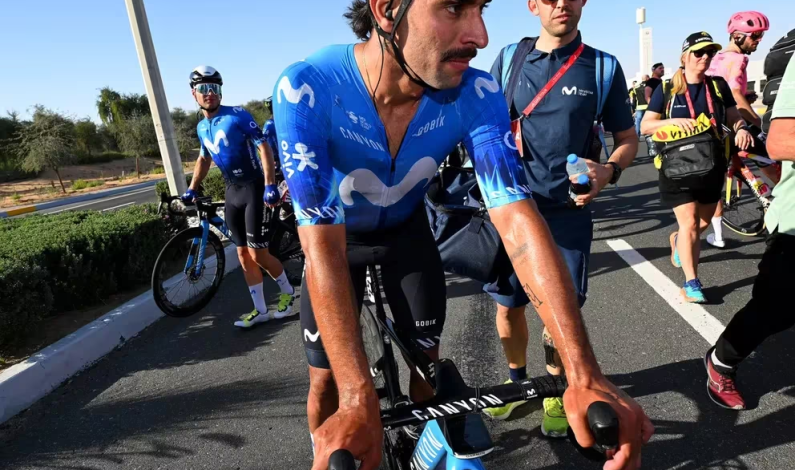  A Fernando Gaviria se le volvió a escapar la victoria en el UAE Tour