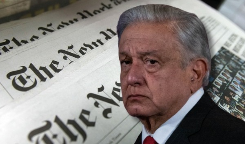 “Pasquín inmundo”, Expresó AMLO contra el New York Times